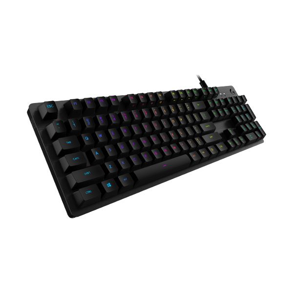 Logitech G G512 CARBON LIGHTSYNC RGB Mechanical Gaming Keyboard with GX Brown switches toetsenbord USB QWERTY Engels Koolstof (920-009350)