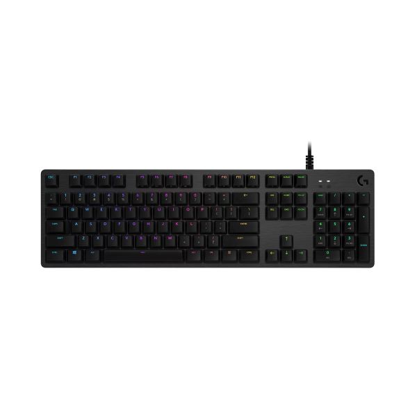 Logitech G G512 CARBON LIGHTSYNC RGB Mechanical Gaming Keyboard with GX Brown switches toetsenbord USB QWERTY Engels Koolstof (920-009350)