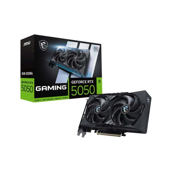 MSI GeForce RTX 5050 8G GAMING OC NVIDIA 8 GB GDDR6 (GEFORCE RTX 5050 8GB GAMING OC)