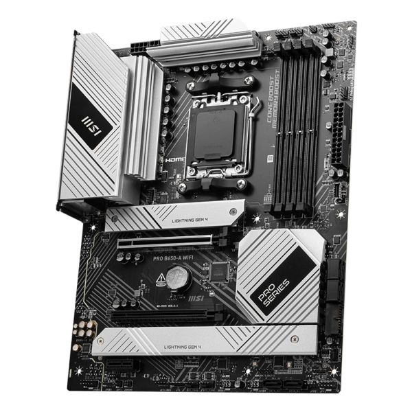 MSI PRO B650-A WIFI moederbord AMD B650 Socket AM5 ATX (PRO B650-A WIFI)