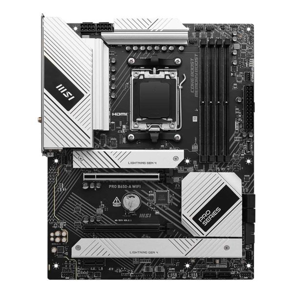 MSI PRO B650-A WIFI moederbord AMD B650 Socket AM5 ATX (PRO B650-A WIFI)