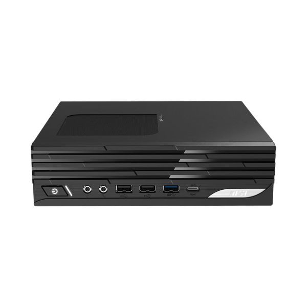MSI PRO DP21 14M-890EU PC Intel® Core™ i3 i3-14100 8 GB DDR5-SDRAM 256 GB SSD Windows 11 Pro Desktop Mini PC Zwart (PRO DP21 14M-890EU)