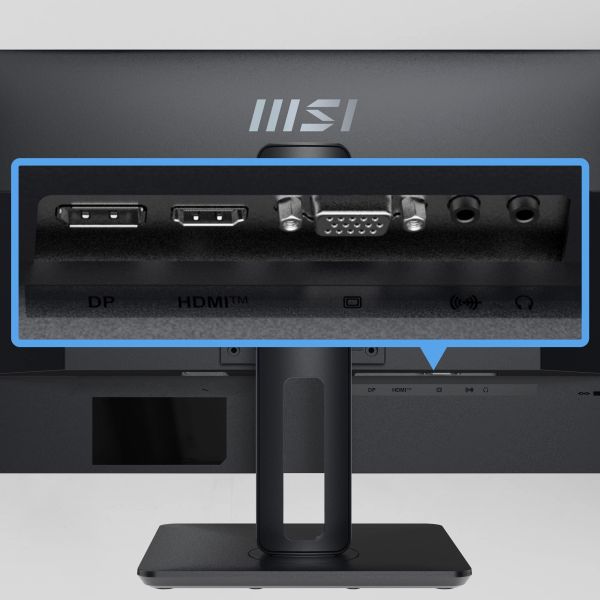MSI Pro MP245PG computer monitor 60,5 cm (23.8") 1920 x 1080 Pixels Full HD LCD Zwart (PRO MP245PG)