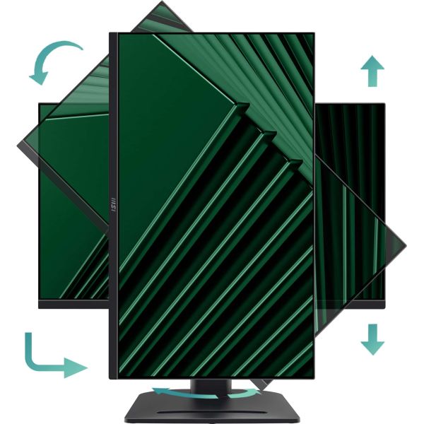 MSI Pro MP275QPG computer monitor 68,6 cm (27") 2560 x 1440 Pixels Wide Quad HD LCD Zwart (PRO MP275QPG)