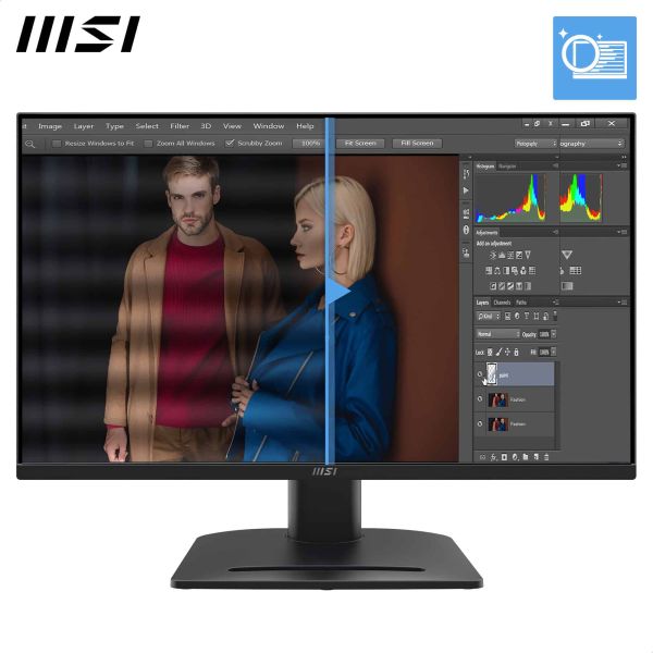 MSI Pro MP275QPG computer monitor 68,6 cm (27") 2560 x 1440 Pixels Wide Quad HD LCD Zwart (PRO MP275QPG)