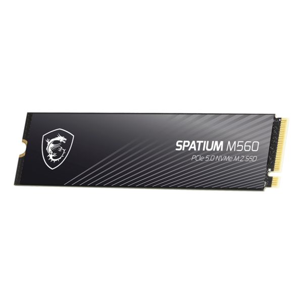 MSI Spatium M560 PCIE 5.0 NVME M.2 1TB PCI Express 5.0 3D NAND (S78-440L0F0-P83) MSI Spatium M560 PCIE 5.0 NVME M.2 1TB PCI Express 5.0 3D NAND (S78-440L0F0-P83)
