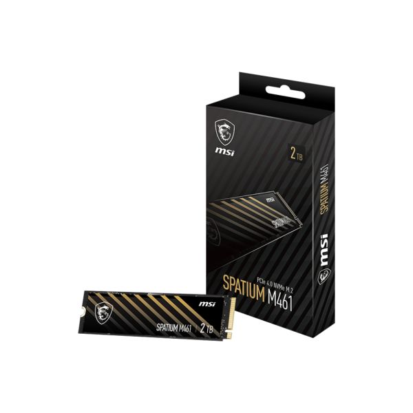 MSI S78-440Q550-P83 internal solid state drive 2 TB M.2 PCI Express 4.0 NVMe 3D NAND (S78-440Q550-P83)
