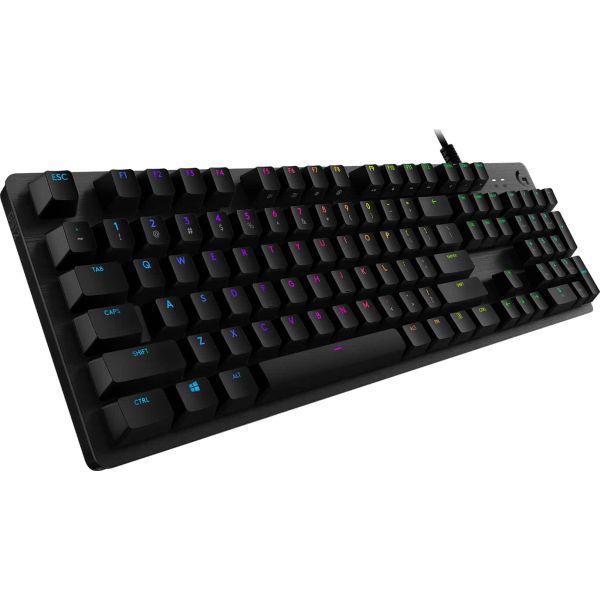 Logitech G G512 CARBON LIGHTSYNC RGB Mechanical Gaming Keyboard with GX Red switches toetsenbord USB Engels Koolstof (920-009368)