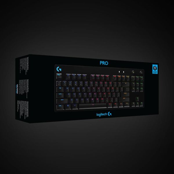 Logitech G Pro Gaming toetsenbord USB QWERTY Engels Zwart (920-009392)