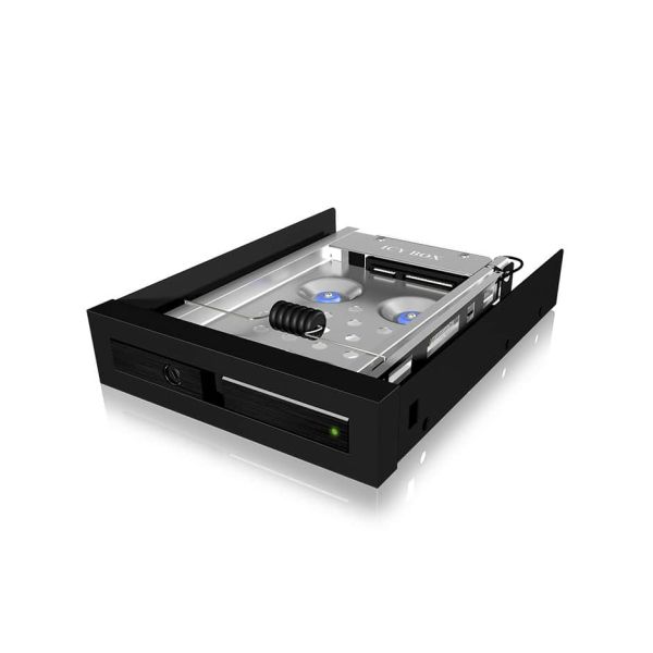 ICY BOX IB-2217ASTS 8,89 cm (3.5") Opslagschijflade Zwart (IB-2217ASTS)