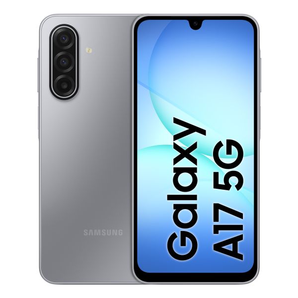 Samsung Galaxy A17 5G 17 cm (6.7") Hybride Dual SIM Android 15 USB Type-C 128 GB 5000 mAh Grijs (SM-A176BZAAEUE)