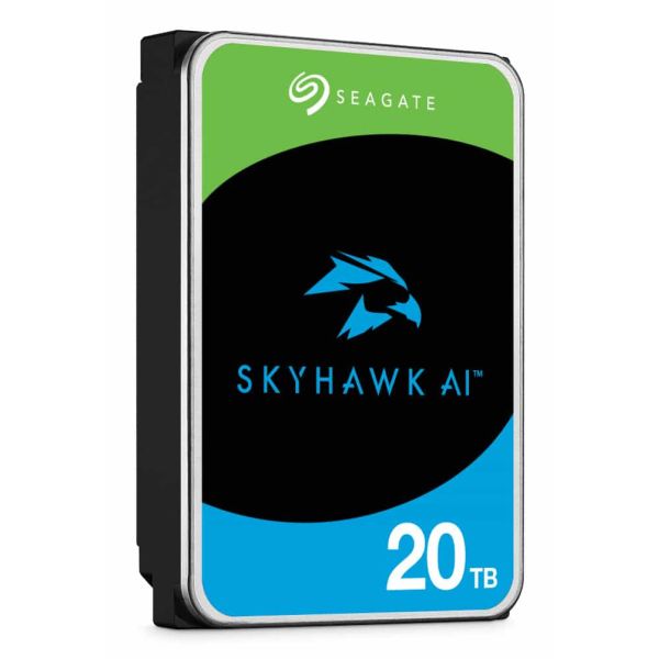 Seagate SkyHawk AI ST20000VE004 interne harde schijf 20 TB 7200 RPM 512 MB 3.5" SATA III (ST20000VE004) Seagate SkyHawk AI ST20000VE004 interne harde schijf 20 GB 7200 RPM 512 MB 3.5" SATA III (ST20000VE004)