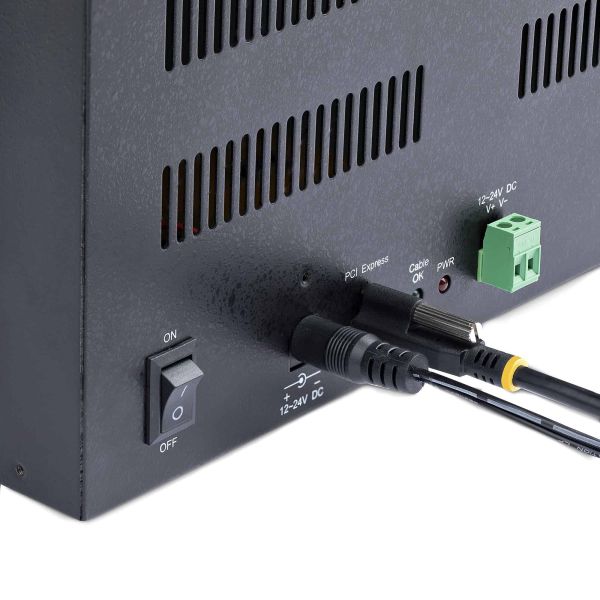 StarTech.com 4PCIE-PCIE-ENCLOSURE interfacekaart/-adapter PCIe, Eindstation (4PCIE-PCIE-ENCLOSURE)