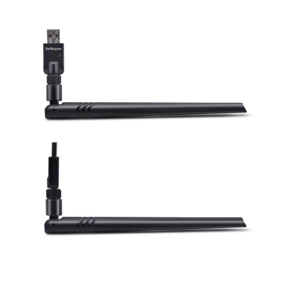 StarTech.com USB Bluetooth 5.3 Adapter voor PC/Laptop, Class 1, USB Bluetooth Dongle, Connectiviteit over grote afstanden voor toetsenbord, muis, audiostreaming en PAN-netwerken, Windows/Linux (AV53C1-USB-BLUETOOTH) StarTech.com USB Bluetooth 5.3 Adapter voor PC/Laptop, Class 1, USB Bluetooth Dongle, Connectiviteit over grote afstanden voor toetsenbord, muis, audiostreaming en PAN-netwerken, Windows/Linux (AV53C1-USB-BLUETOOTH)
