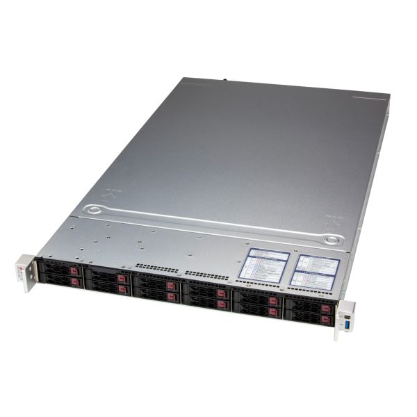 Super Micro Supermicro 1U X14DBHM LGA-4710 12x2.5 SAS/SATA/NVMe 2x1000W (SYS-122C-TN)