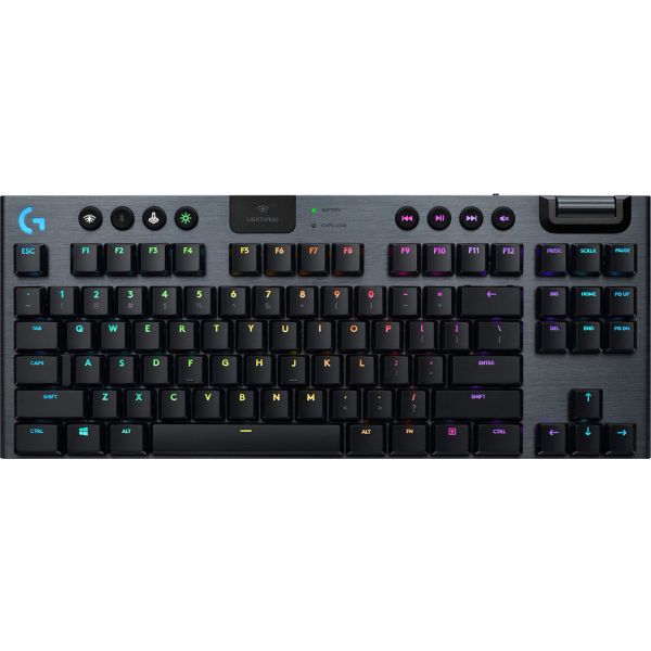 Logitech G G915 TKL toetsenbord USB QWERTY Engels Koolstof (920-009537)