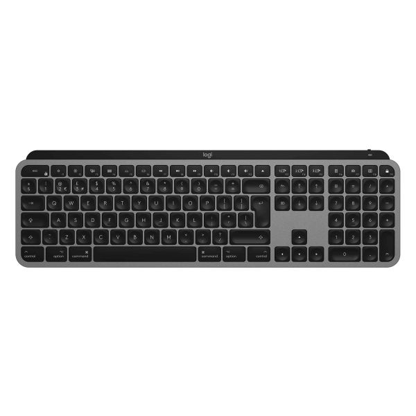Logitech MX Keys f/ Mac toetsenbord RF-draadloos + Bluetooth QWERTY Engels Grijs (920-009557)