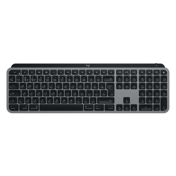 Logitech MX Keys f/ Mac toetsenbord RF-draadloos + Bluetooth QWERTY Engels Grijs (920-009557)