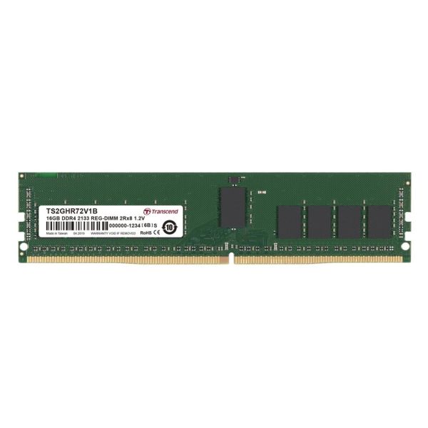 TRANSCEND REG-DIMM DDR4 16GB 2133 2Rx8 (TS2GHR72V1B)