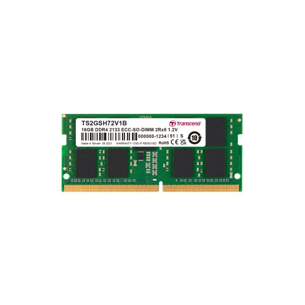 TRANSCEND ECC-SO-DIMM DDR4 16GB 2133 (TS2GSH72V1B)