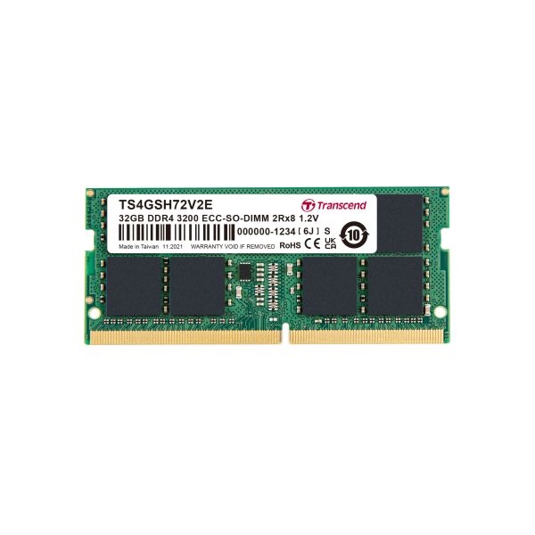 Transcend 32GB DDR4 3200MHz ECC-DIMM (TS4GLH72V2E)