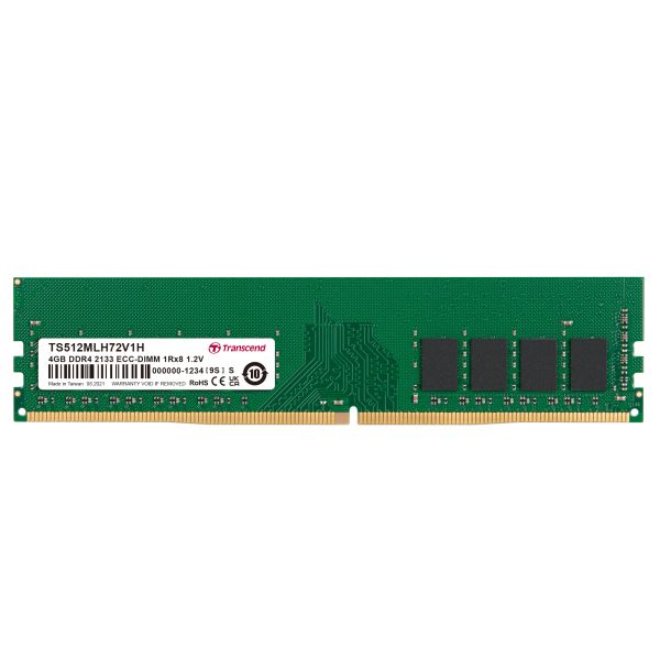 Transcend 4GB DDR4 2133 ECC-DIMM (TS512MLH72V1H)