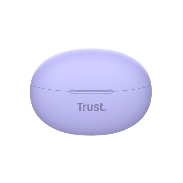 Trust Yavi Headset True Wireless Stereo (TWS) In-ear Oproepen/muziek USB Type-C Bluetooth Paars (25299)
