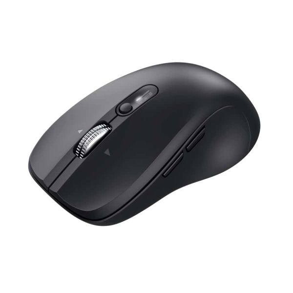 Trust Ferro Hyperscroll Draadloze Muis - Multi-device muis – Hyperscrollwiel – RF+Bluetooth – Zwart (25673) Trust Ferro Hyperscroll Draadloze Muis - Multi-device muis – Hyperscrollwiel – RF+Bluetooth – Zwart (25673)