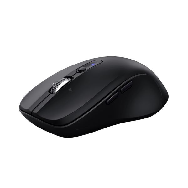 Trust Ferro Hyperscroll Draadloze Muis - Multi-device muis – Hyperscrollwiel – RF+Bluetooth – Zwart (25673) Trust Ferro Hyperscroll Draadloze Muis - Multi-device muis – Hyperscrollwiel – RF+Bluetooth – Zwart (25673)