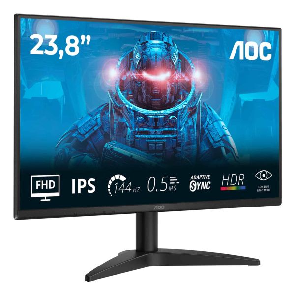 AOC 24B36X computer monitor 60,5 cm (23.8") 1920 x 1080 Pixels Full HD LED Zwart (24B36X)