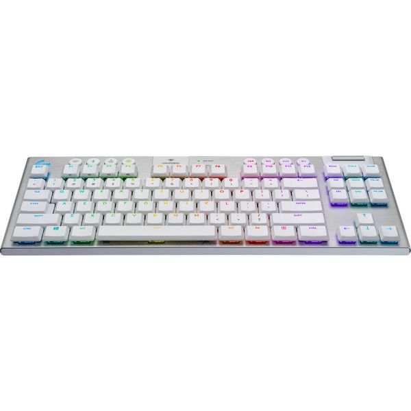 Logitech G G915 Tkl toetsenbord RF-draadloos + Bluetooth QWERTY Engels Wit (920-009719)