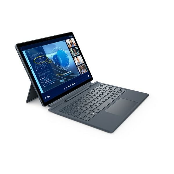DELL Latitude 7350 Detachable Intel Core Ultra 7 164U Hybride (2-in-1) 33 cm (13") Touchscreen 3K 16 GB LPDDR5x-SDRAM 512 GB SSD Wi-Fi 7 (802.11be) Windows 11 Pro Duits Zwart (KM4W1)