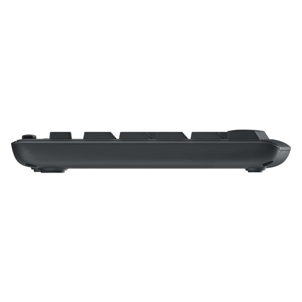 Logitech MK295 Silent Wireless Combo toetsenbord Inclusief muis USB QWERTY Scandinavisch Grafiet (920-009810)