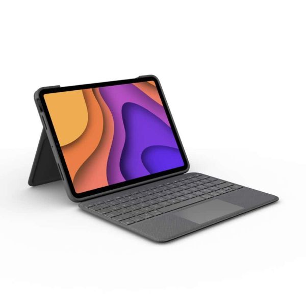Logitech Folio Touch Grijs Smart Connector QWERTY UK International (920-009968)