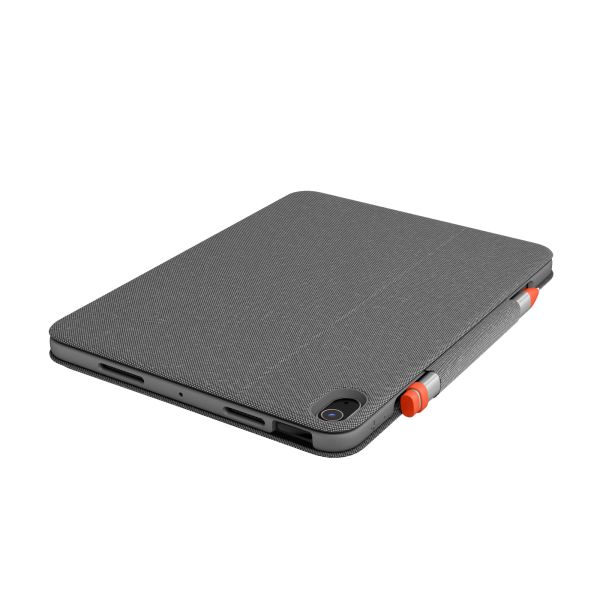 Logitech Folio Touch Grijs Smart Connector QWERTY UK International (920-009968)