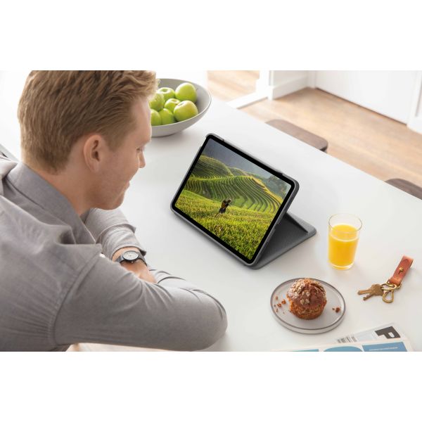 Logitech Folio Touch Grijs Smart Connector QWERTY UK International (920-009968)