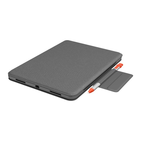 Logitech Folio Touch Grijs Smart Connector QWERTY UK International (920-009968)