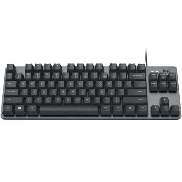 Logitech K835 TKL Mechanical Keyboard toetsenbord USB Duits Grafiet, Grijs (920-010007)