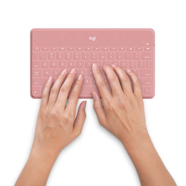 Logitech Keys-To-Go Roze Bluetooth Zwitsers (920-010049)