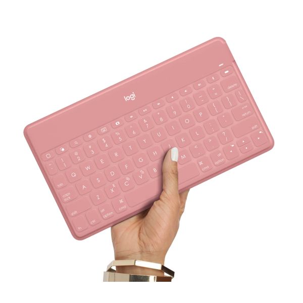 Logitech Keys-To-Go Roze Bluetooth Scandinavisch (920-010051)