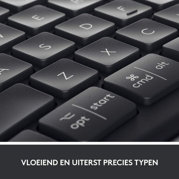 Logitech Ergo K860 toetsenbord RF-draadloos + Bluetooth US International Grafiet (920-010108)