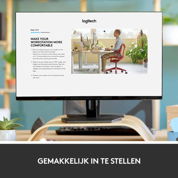 Logitech Ergo K860 toetsenbord RF-draadloos + Bluetooth US International Grafiet (920-010108)