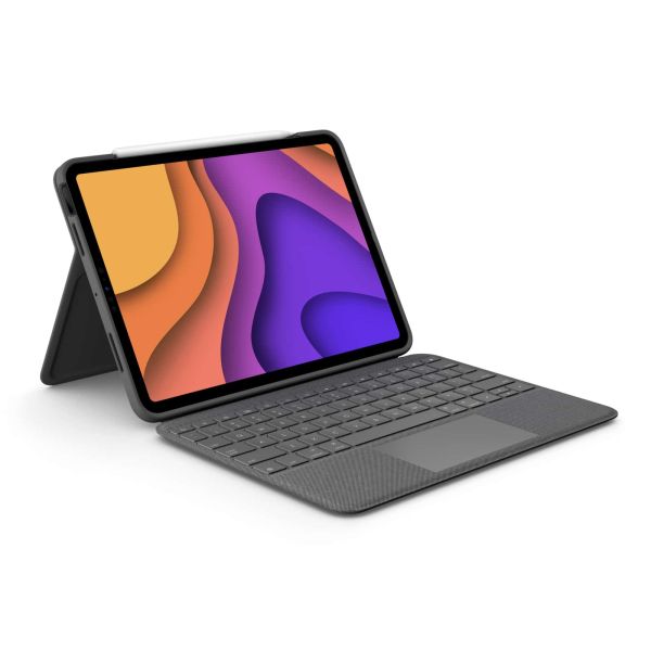 Logitech Folio Touch Grijs Smart Connector US International (920-010121)