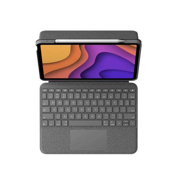 Logitech Folio Touch Grijs Smart Connector US International (920-010121)