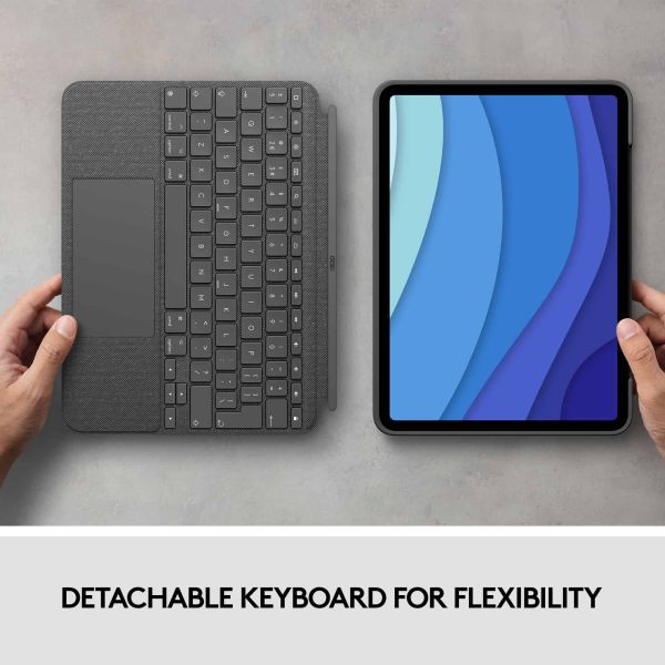 Logitech Combo Touch for iPad Pro 11-inch (1st, 2nd, and 3rd generation) (920-010144)