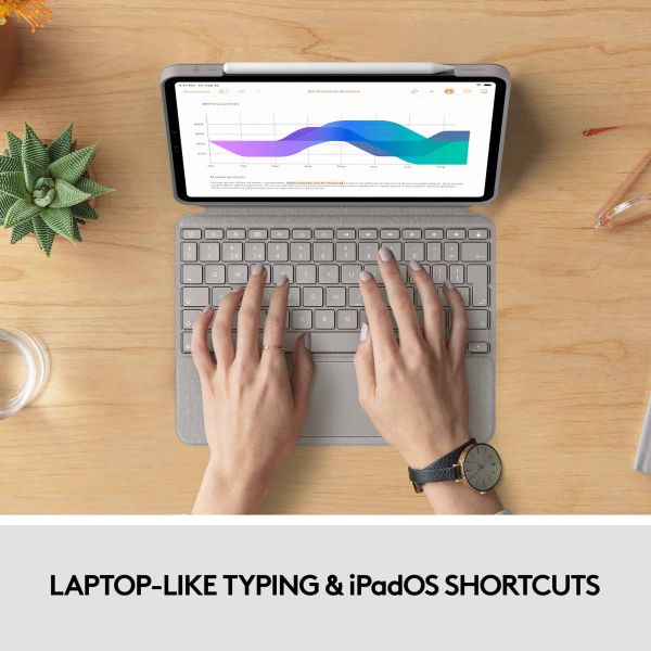 Logitech Combo Touch for iPad Pro 11-inch (1st, 2nd, and 3rd generation) (920-010167)
