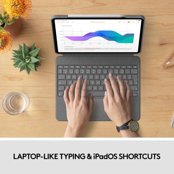 Logitech Combo Touch for iPad Pro 12.9-inch (5th generation) (920-010209)