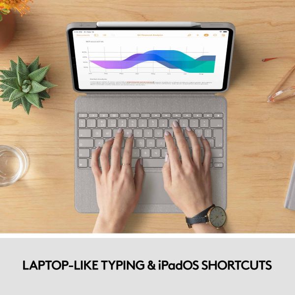 Logitech Combo Touch for iPad Pro 12.9-inch (5th generation) (920-010222)