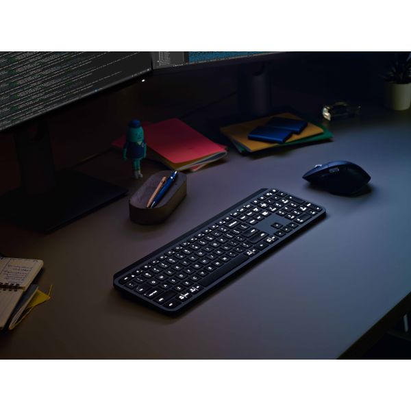 Logitech Mx Keys For Business toetsenbord Bluetooth Duits Grafiet (920-010244)