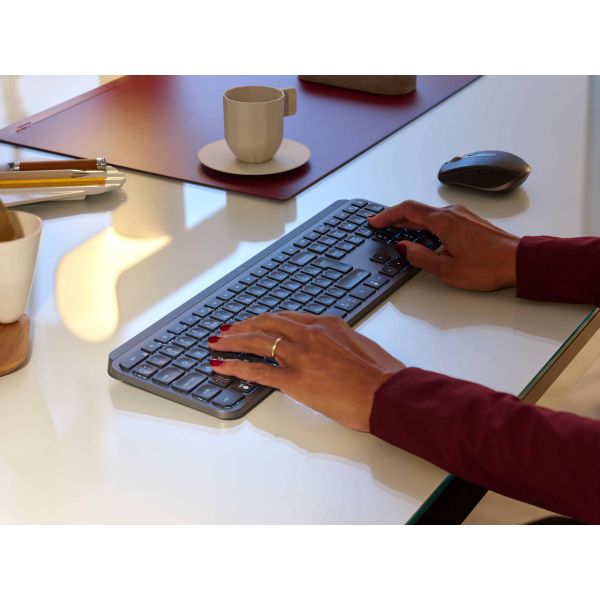 Logitech Mx Keys For Business toetsenbord Bluetooth Scandinavisch Grafiet (920-010249)
